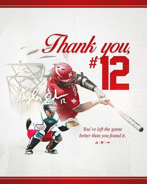 Image post by @huskersoftball on Instagram