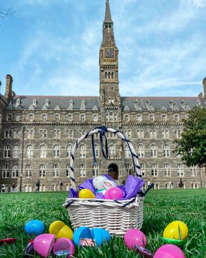 Image post by @Georgetown on Twitter