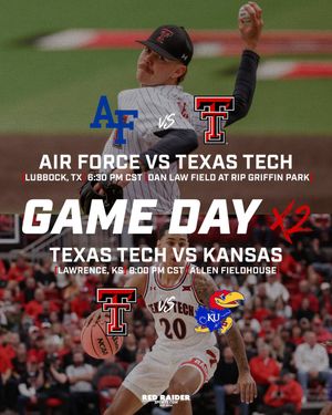 Image post by @RedRaiderSports on Twitter