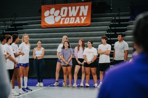 Image post by @clemsonvb on Instagram