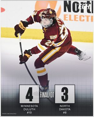 Image post by @everythingcollegehockey on Instagram