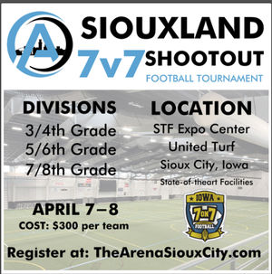 Image post by @iowa7v7football on Twitter