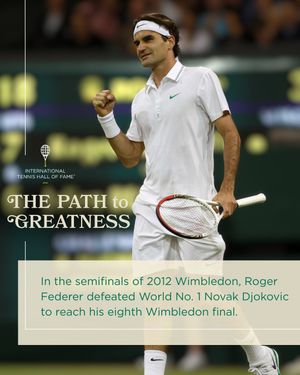 Image post by @tennishallofame on Instagram