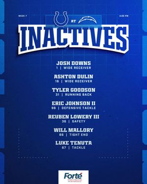 Image post by @Colts on Twitter