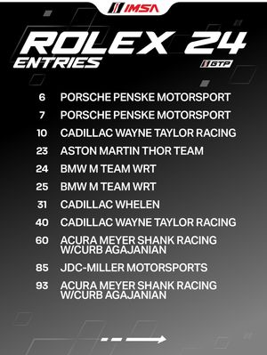 Image post by @imsa_racing on Instagram
