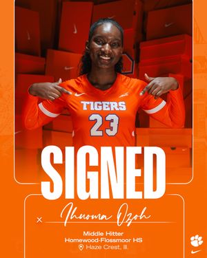 Image post by @clemsonvb on Instagram