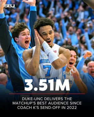 Image post by @sportsbusinessjournal on Instagram