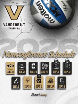 Image post by @VandyVolleyball on Twitter