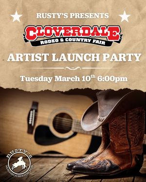 Image post by @cloverdalerodeo on Instagram
