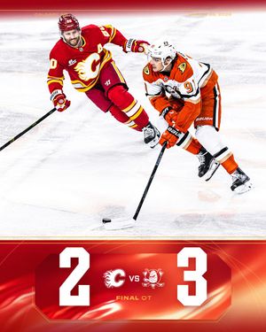 Image post by @NHLFlames on Twitter