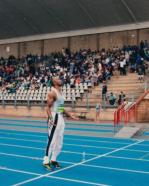 Image post by @akani_simbine on Instagram