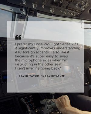 Image post by @boseaviation on Instagram