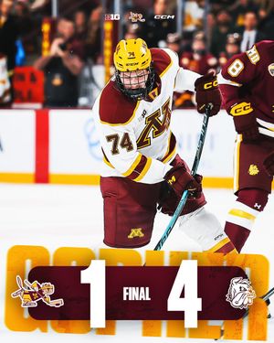Image post by @GopherHockey on Twitter