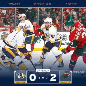 Image post by @predsnhl on Instagram
