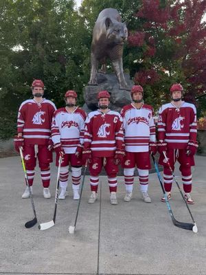 Image post by @wsu_hockey_ on Instagram