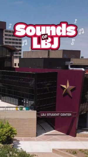 Video post by @Texas State University - LBJ Student Center on Facebook