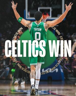 Image post by @celtics on Twitter