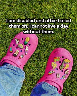Image post by @crocs on Instagram
