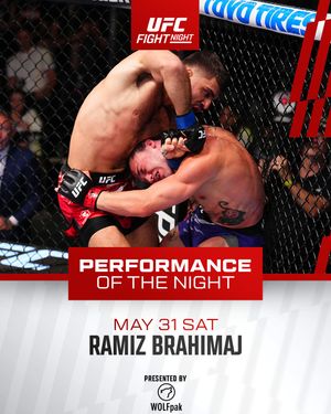 Image post by @ufc on Instagram
