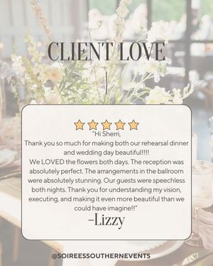 Image post by @soireessouthernevents on Instagram