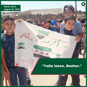 Image post by @syrianetf on Twitter