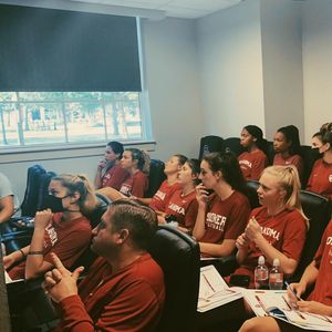 Image post by @ou_volleyball on Instagram