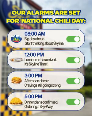 Image post by @officialskylinechili on Instagram