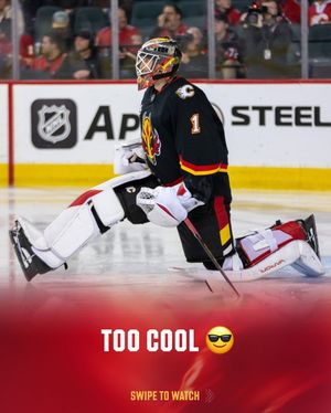 Image post by @nhlflames on Instagram