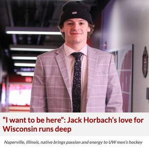 Image post by @badgermhockey on Instagram
