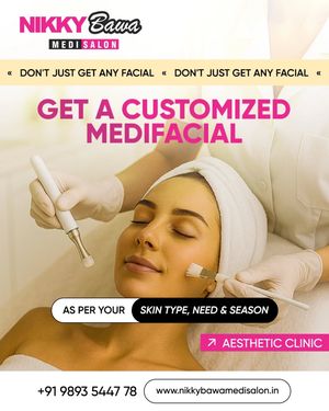 Image post by @nikkybawamedisalonbhopal on Instagram