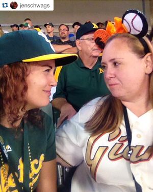 Image post by @athletics on Instagram