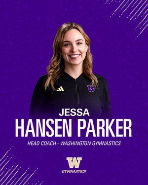 Image post by @UWGymnastics on Twitter