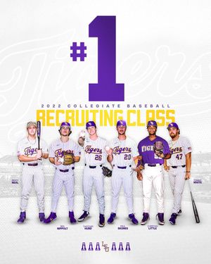 Image post by @LSUbaseball on Twitter