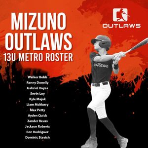 Image post by @ppoutlaws_baseball on Instagram