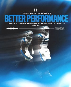 Image post by @panthers on Instagram