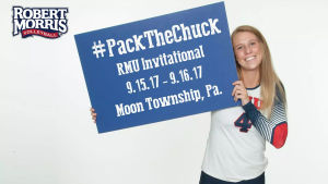 Image post by @RMUAthletics on Facebook