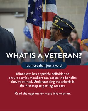 Image post by @MinnesotaDepartmentOfVeteransAffairs on Facebook