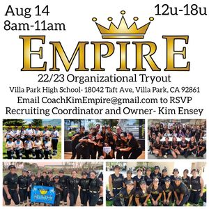 Image post by @empirefastpitchsb on Instagram