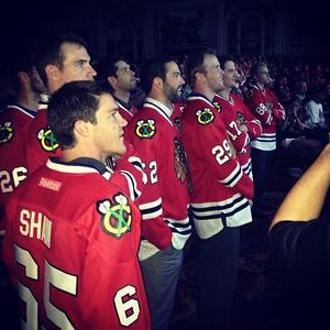 Image post by @nhlblackhawks on Instagram