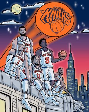 Image post by @nyknicks on Twitter