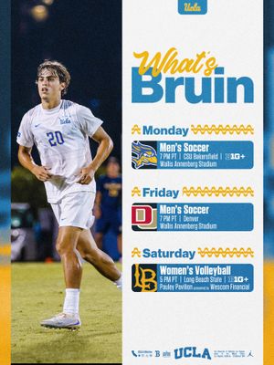 Image post by @uclaathletics on Instagram