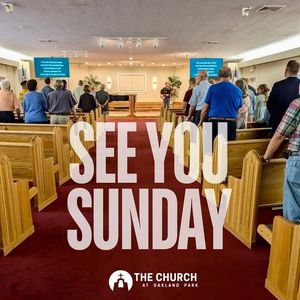 Image post by @churchatoaklandpark on Facebook