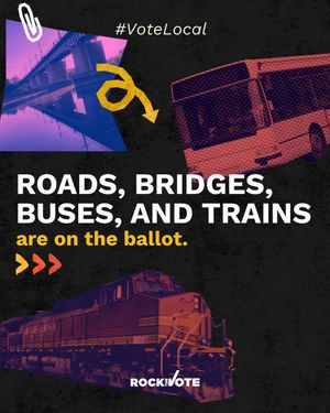 Image post by @rockthevote on Instagram