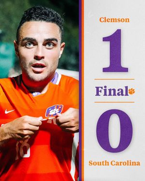 Image post by @clemsonmsoccer on Instagram