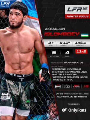 Image post by @lfafighting on Instagram