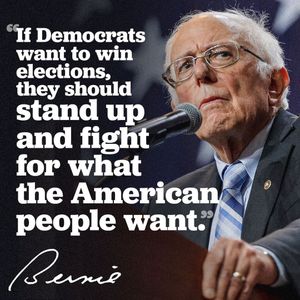 Image post by @berniesanders on Instagram