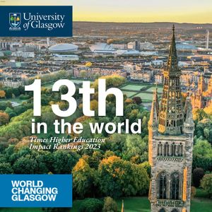 Image post by @UofGlasgow on Twitter