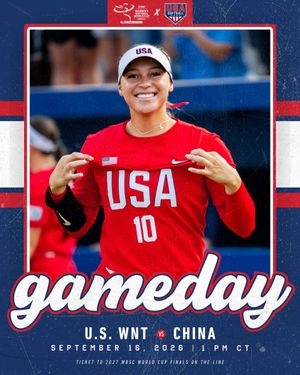 Image post by @USASoftballWNT on Twitter/X