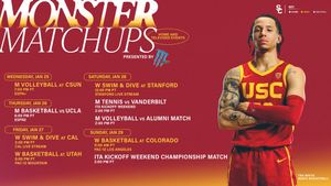 Image post by @USC_Athletics on Twitter