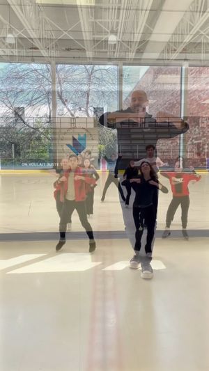 Video post by @patinageqc on Facebook